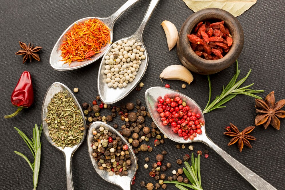 Mediterranean herbs spices